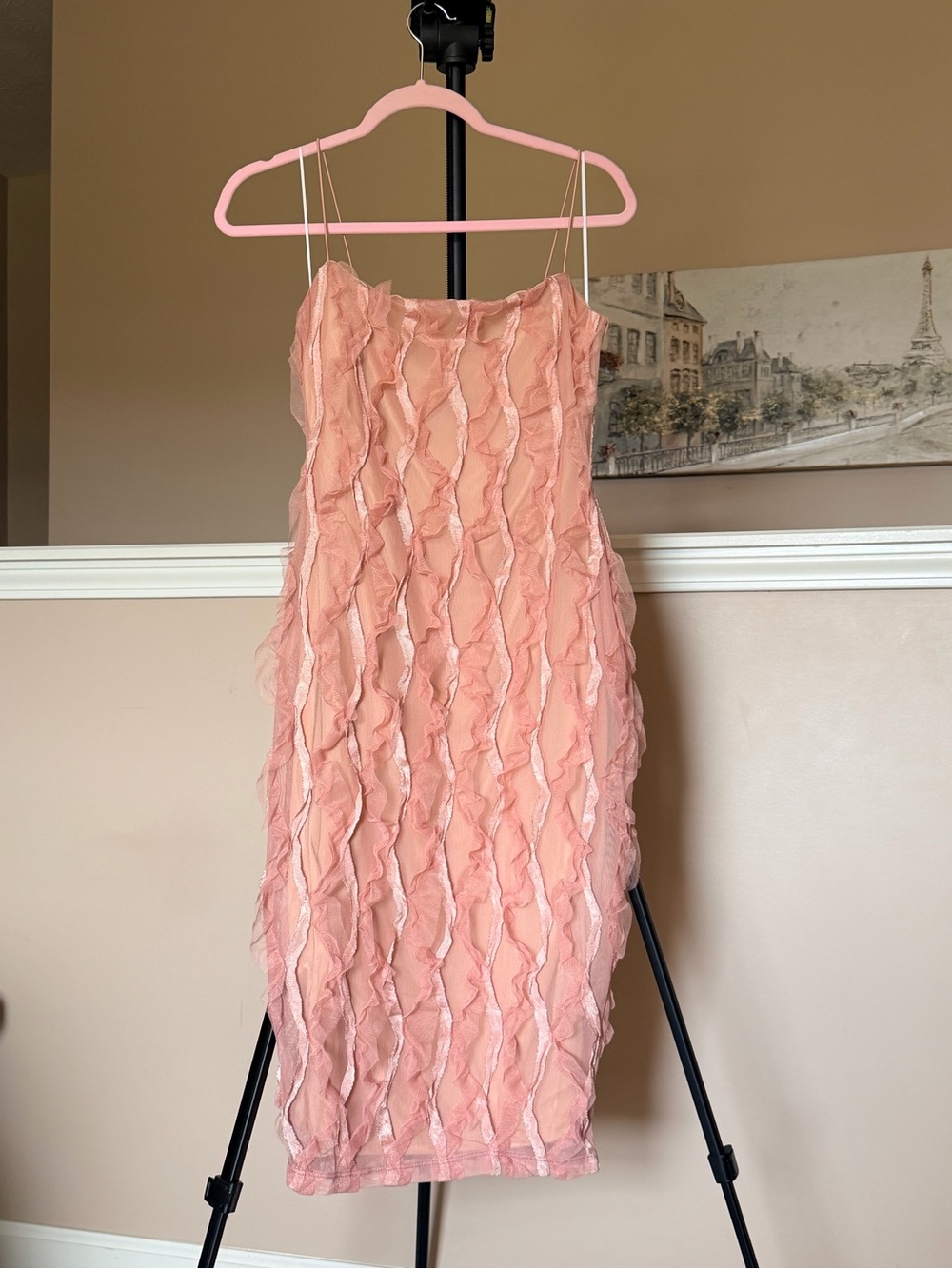 Lovely Day Blush Slip Dress